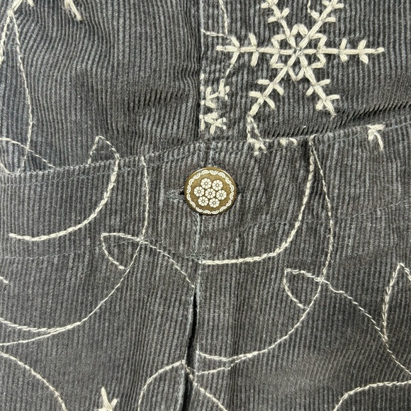 Woolrich Snowflake Embroidered 100% Cotton Vest | Size XL - Picture 4 of 8